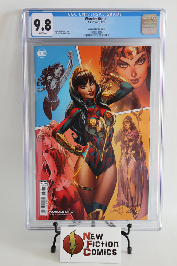 Wonder girl #1 1:25 DC Comics CGC 9.8